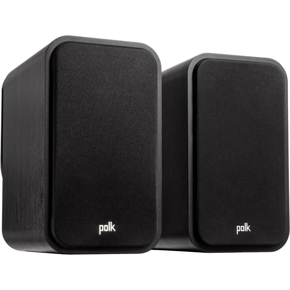 Polk Audio ES20 Black Large Bookshelf HiFi Home Theater Speaker Pair